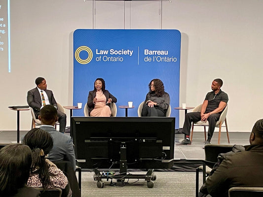 Speaking to the Law Society of Ontario – Canadian Association of Black Lawyers
